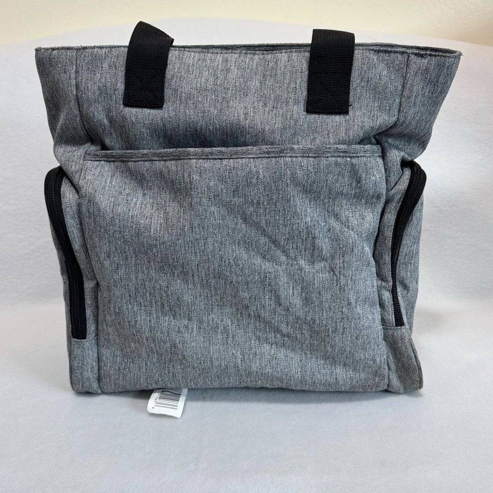 Eddie Bauer First Adventure Diaper Bag Tote Baby Gray